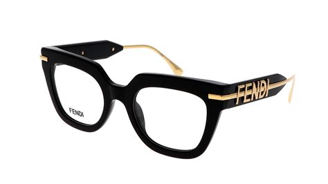 fendi glass frames black colorful|eyewear fendi glasses frames.